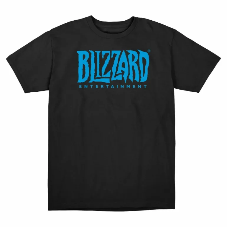 LGM Blizzard Entertainment Logo Black T-Shirt