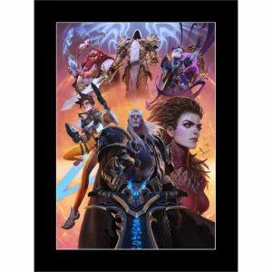 Jondo Blizzard Forging Worlds 14x20" Matted Art Print