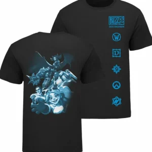 LGM BlizzCon 2023 Commemorative Art Black T-Shirt