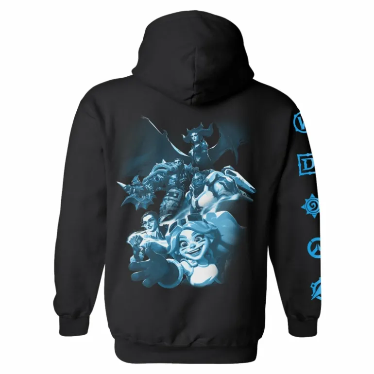 LGM BlizzCon 2023 Commemorative Art Black Pullover Hoodie