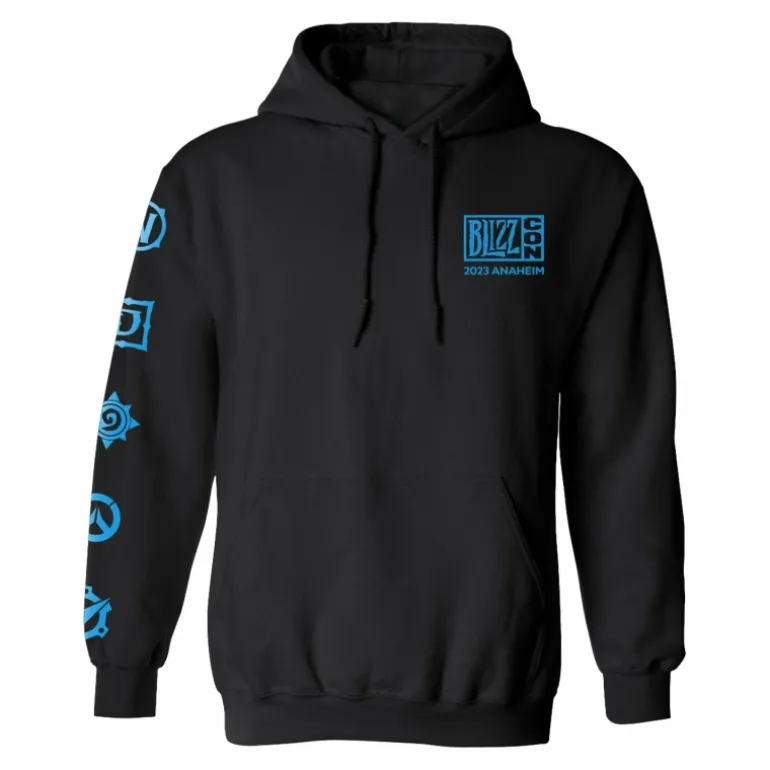 LGM BlizzCon 2023 Commemorative Art Black Pullover Hoodie