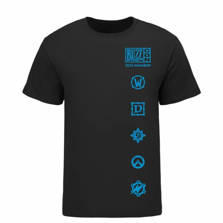 LGM BlizzCon 2023 Commemorative Art Black T-Shirt