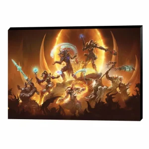 Jondo Diablo III 14x20" Canvas