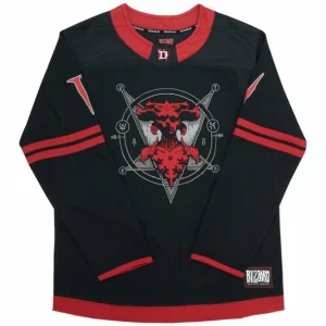 Thunderwear Diablo IV Black Hockey Jersey