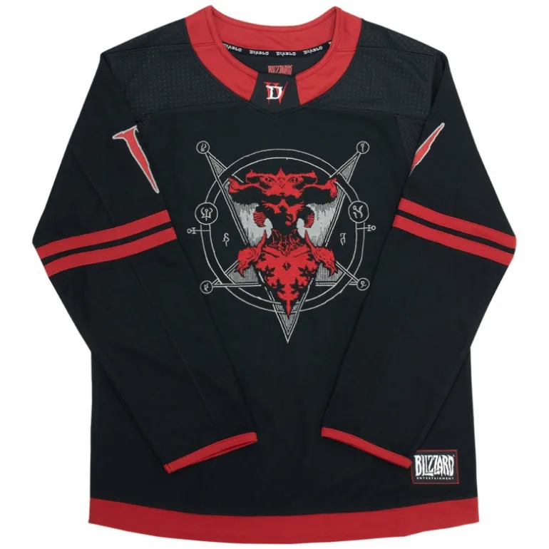 Thunderwear Diablo IV Black Hockey Jersey