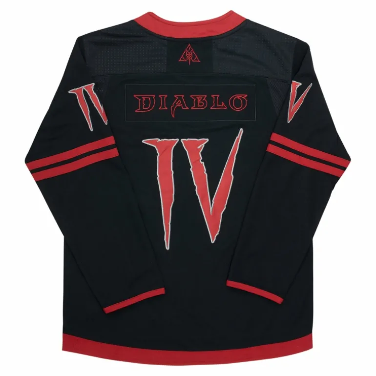 Thunderwear Diablo IV Black Hockey Jersey