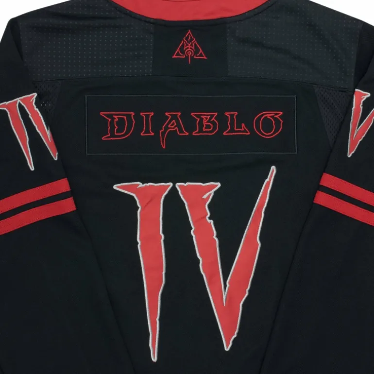 Thunderwear Diablo IV Black Hockey Jersey