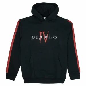 Fortune Fashion Diablo IV Clash Black Pullover Hoodie
