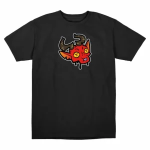 LGM Diablo IV Demon Head Black T-Shirt