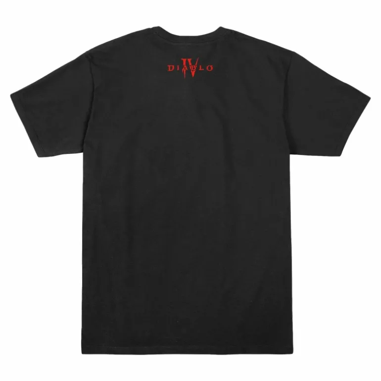 LGM Diablo IV Demon Head Black T-Shirt
