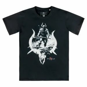 Difuzed Diablo IV Epic Barbarian Black T-Shirt
