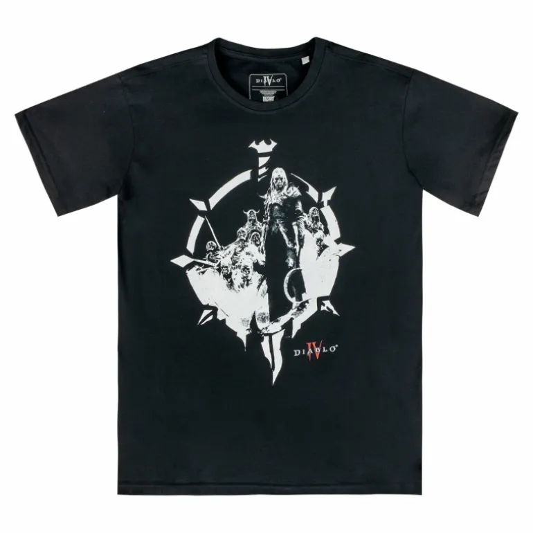 Difuzed Diablo IV Epic Necromancer Black T-Shirt