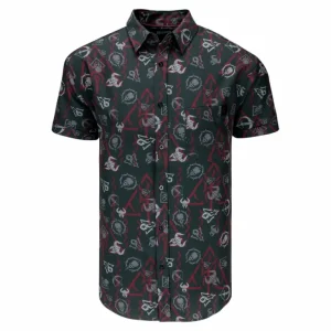 Thunderwear Diablo IV Icons Grey Button-Up Shirt