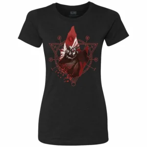 Women LGM Diablo IV Inarius and Lilith Women's Black T-Shirt