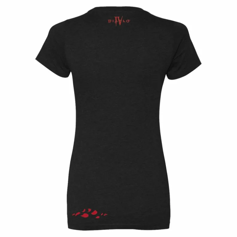 Women LGM Diablo IV Inarius and Lilith Women's Black T-Shirt