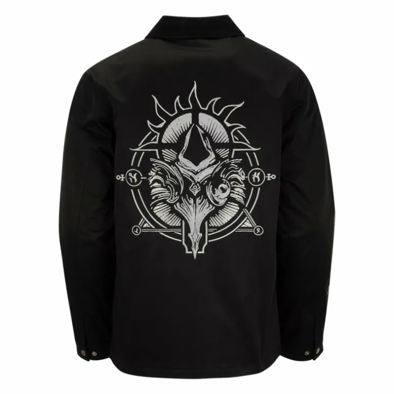 Thunderwear Diablo IV Inarius Black Button-Up Jacket