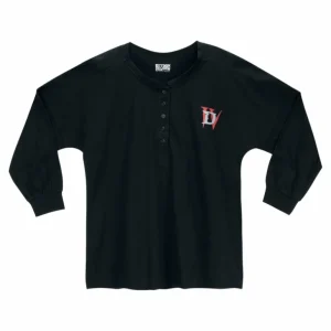 Women Fortune Fashion Diablo IV Logo Women's Black Long Sleeve T-Shirt