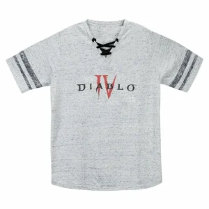 Women Fortune Fashion Diablo IV Logo Women's Grey T-Shirt