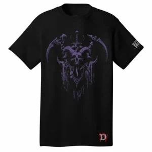 LGM Diablo IV Necromancer Sigil Black T-Shirt