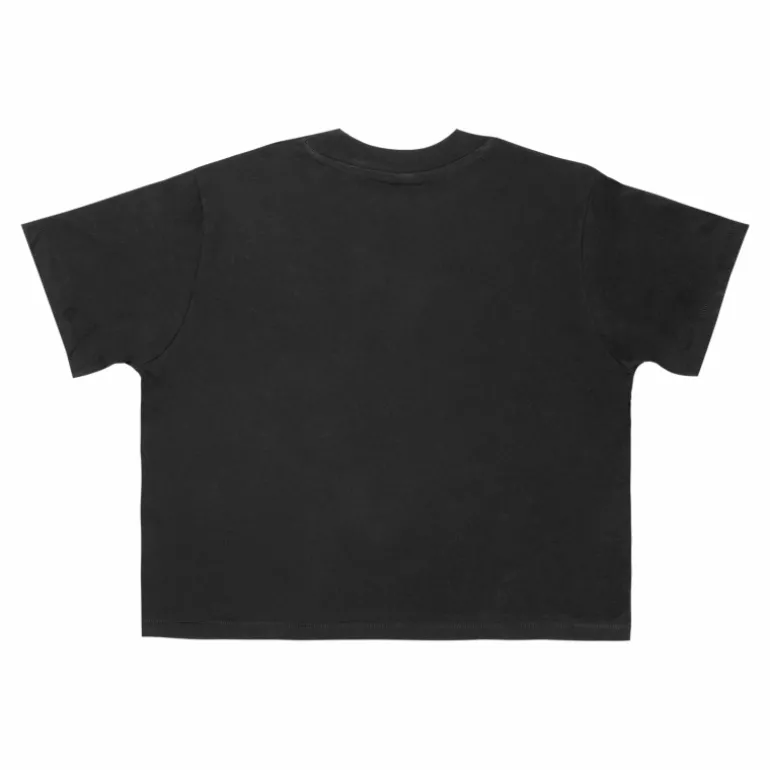 Women LGM Diablo IV Petals Women's Cropped Black T-Shirt