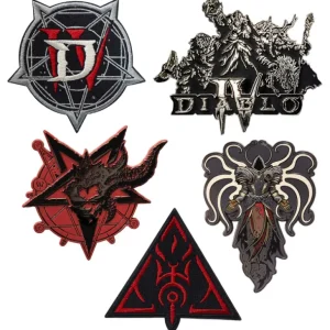 Blizzard Gear Store Diablo IV Pins and Patches Gift Set