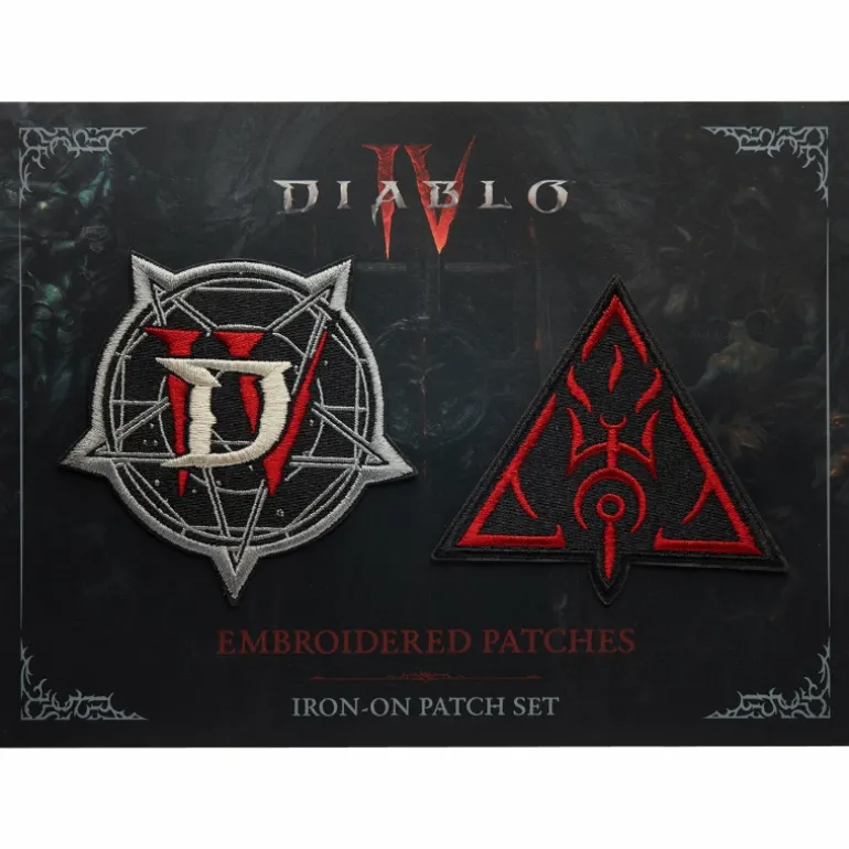 Blizzard Gear Store Diablo IV Pins and Patches Gift Set