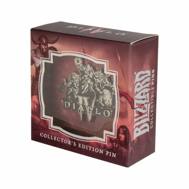 Blizzard Gear Store Diablo IV Pins and Patches Gift Set