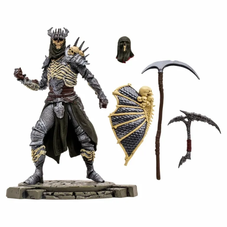 McFarlane Diablo IV Rare Corpse Explosion Necromancer 7" 1:12 Scale Posed Figure