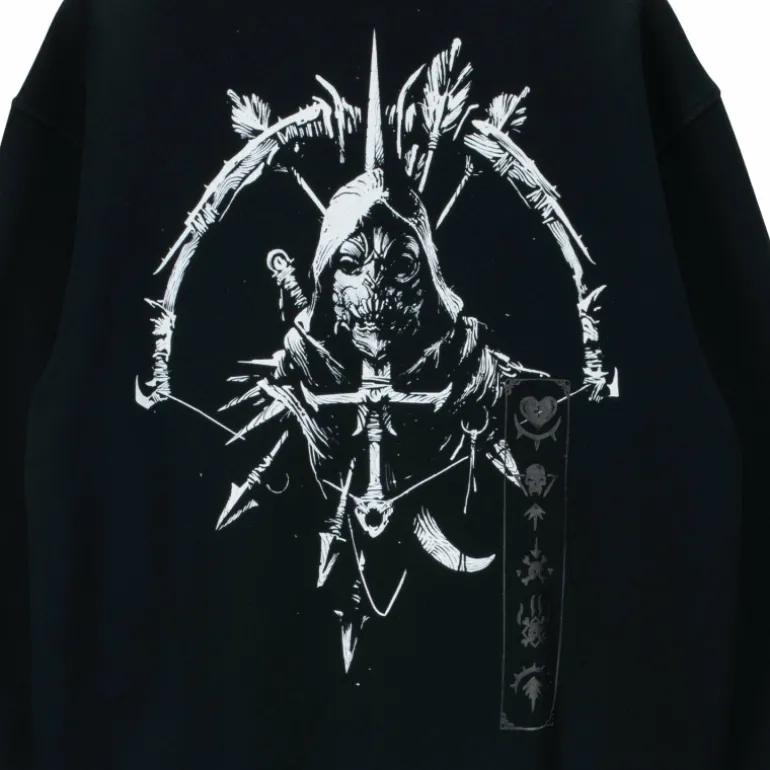 Wild Collective Diablo IV Rogue Black Crewneck Sweatshirt