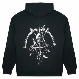 Difuzed Diablo IV Rogue Sigil Black Zip-Up Hoodie