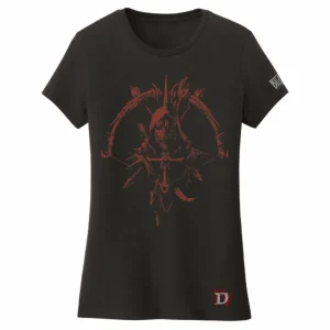 Women LGM Diablo IV Rogue Sigil Women's Black T-Shirt