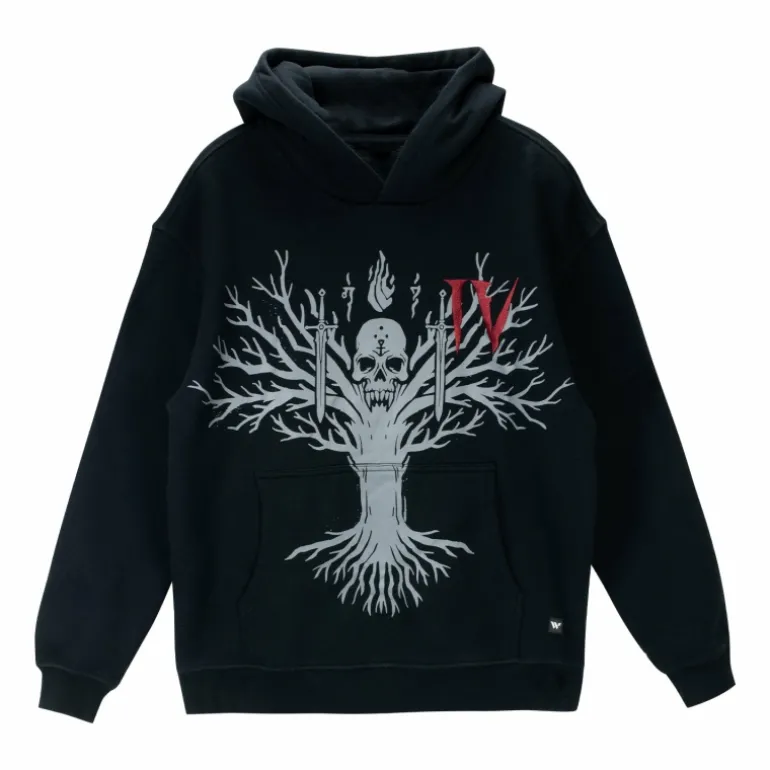 Wild Collective Diablo IV Tree of Whispers Black Pullover Hoodie