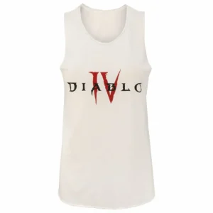 Women Sportiqe Diablo IV Women's White Tank Top