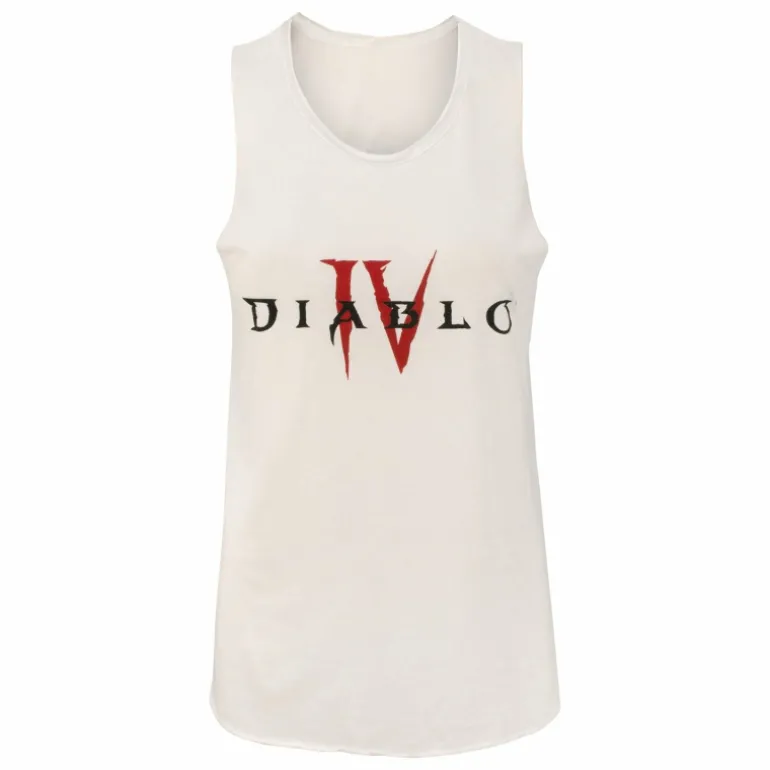 Women Sportiqe Diablo IV Women's White Tank Top