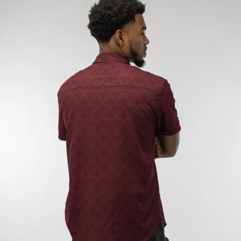 Thunderwear Diablo Red Button-Up Shirt