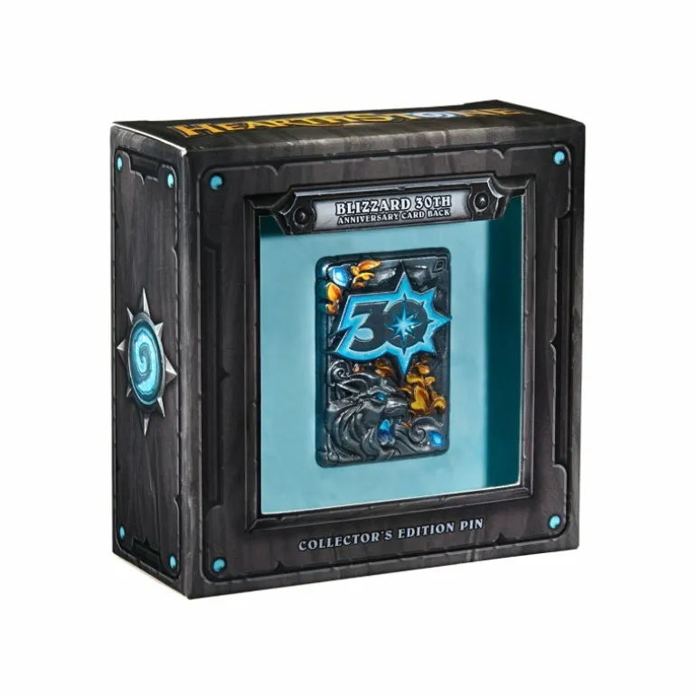 Blizzard Hearthstone 30th Anniversary Card Back Collector's Edition Pin