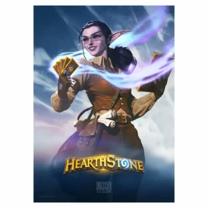 Stickers and Posters Hearthstone Elise BlizzCon 11.7x16.5" Poster