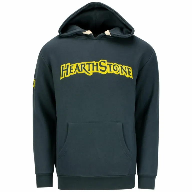 Thunderwear Hearthstone Heavy Weight Patch Blue Pullover Hoodie
