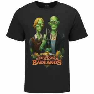 LGM Hearthstone Showdown in the Badlands Black T-Shirt