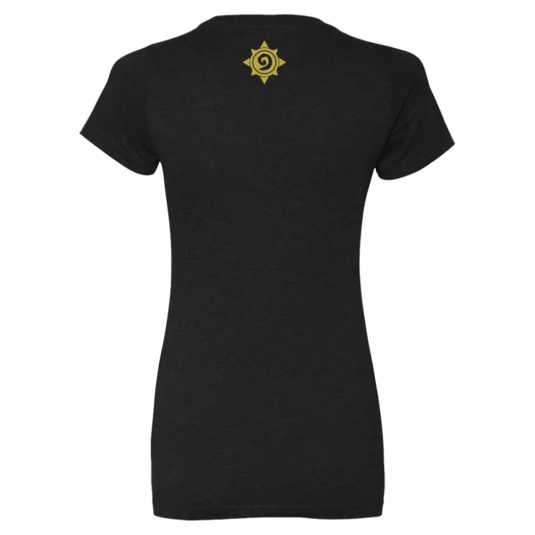 Women LGM Hearthstone Showdown in the Badlands Women's Black T-Shirt