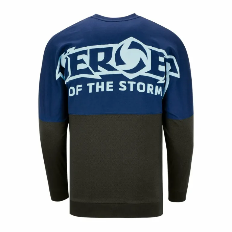 Thunderwear Heroes of the Storm Blue Billboard Long Sleeve T-Shirt