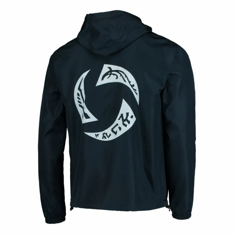 JINX Inc Heroes of the Storm Navy Zip-Up Windbreaker Jacket