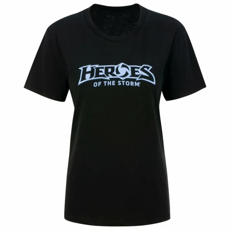 Women Sportiqe Heroes of the Storm Women's Black T-Shirt