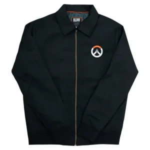 Thunderwear Overwatch 2 Black Zip-Up Work Jacket