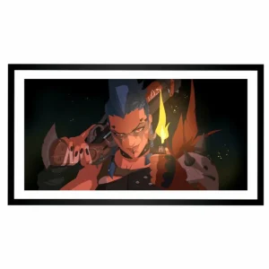 Jondo Overwatch 2 Burn it Down 12x24" Framed Art Print