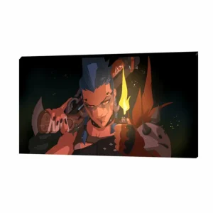 Jondo Overwatch 2 Burn it Down 12x24" Canvas