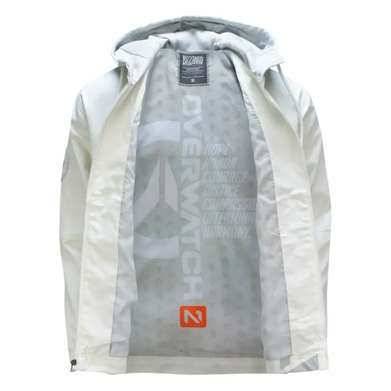Thunderwear Overwatch 2 Canvas White Zip-Up Jacket