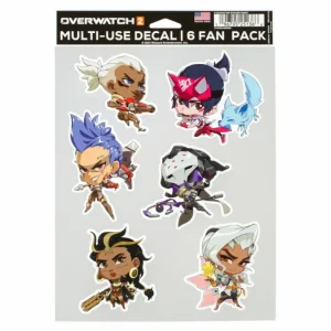 Wincraft Overwatch 2 Character Sticker Sheet