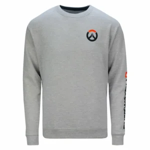 LGM Overwatch 2 Grey Crewneck Sweatshirt
