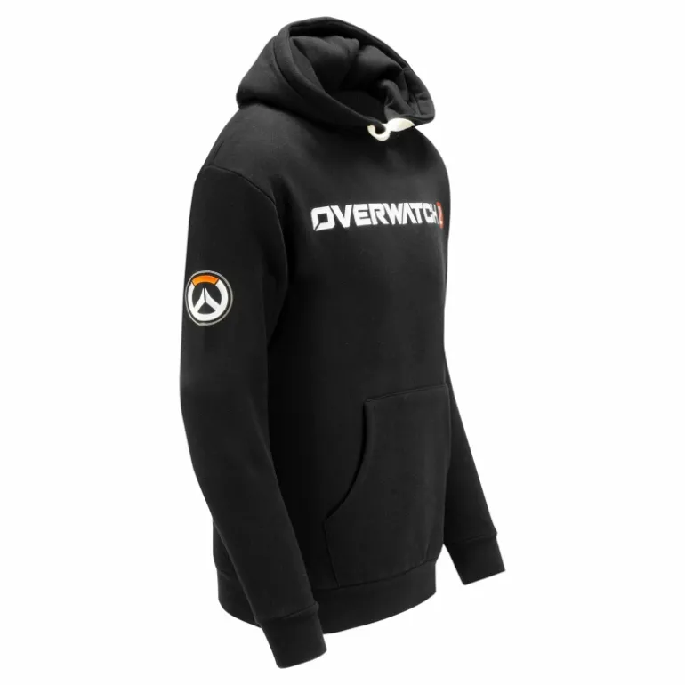 Thunderwear Overwatch 2 Heavy Weight Patch Black Pullover Hoodie